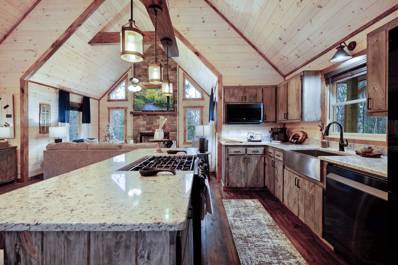 Fully equipped kitchen