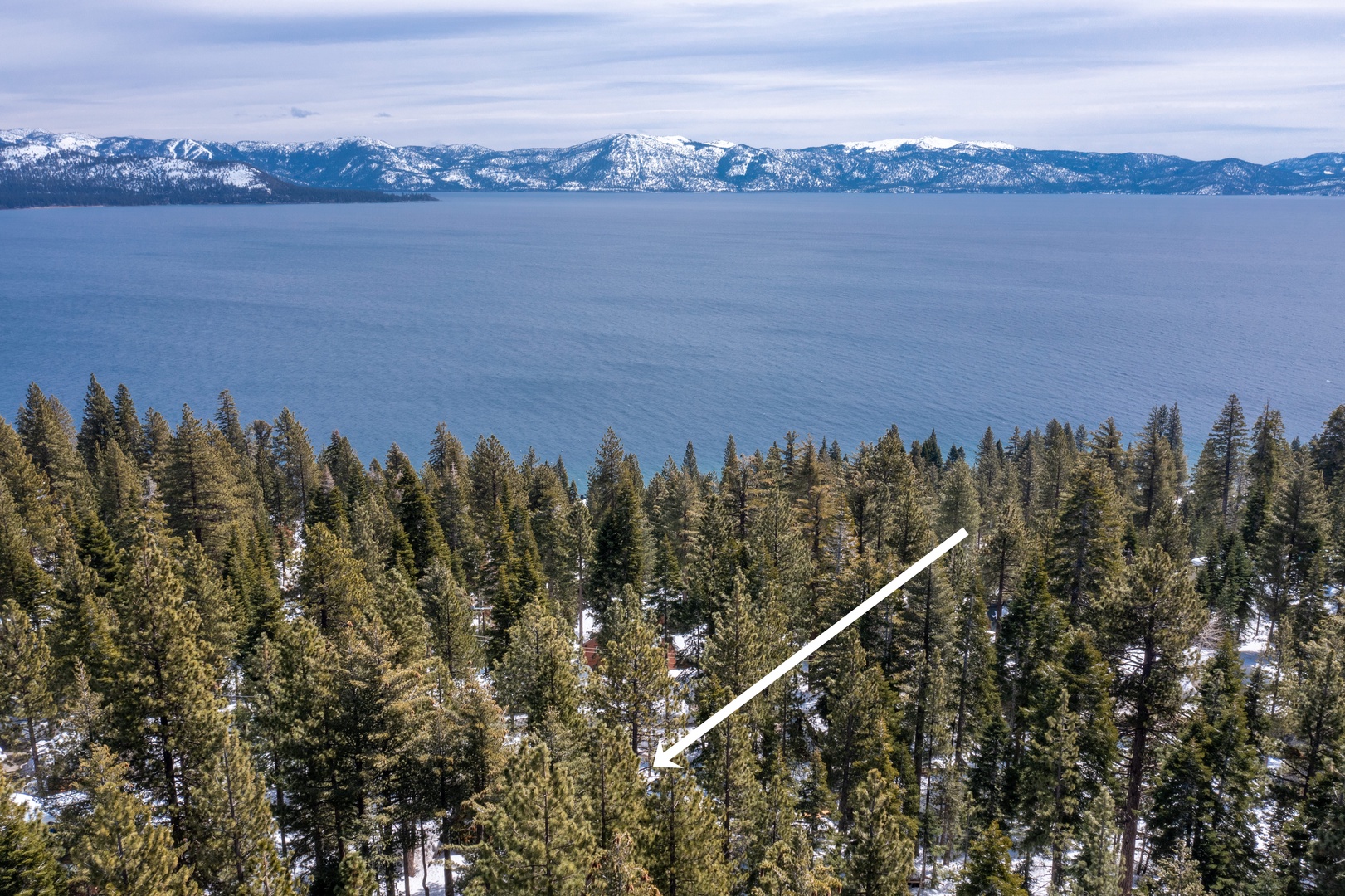 Close to lake