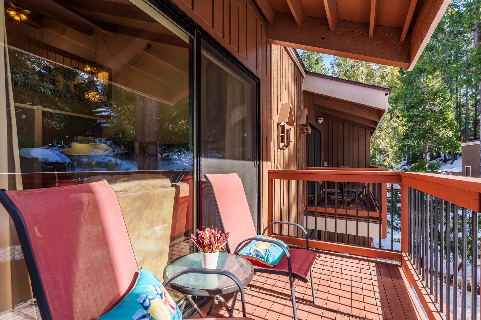 balcony with outdoor seating and grill