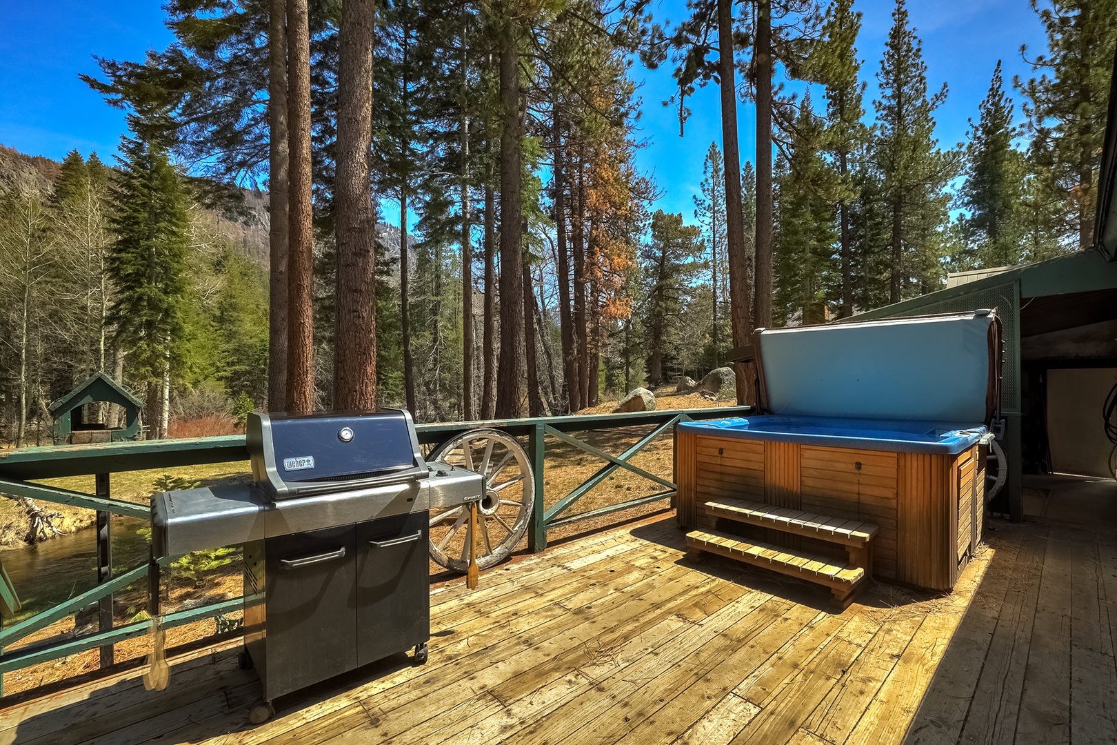 Hot Tub and Grill