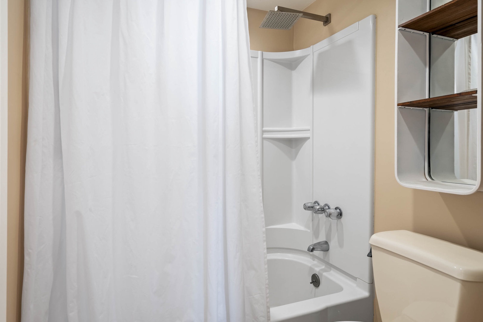 Full bathroom with stand up shower