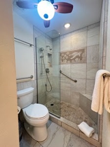 Full master bathroom