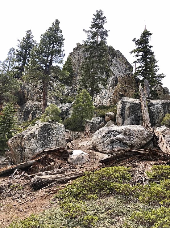 Tahoe boulders