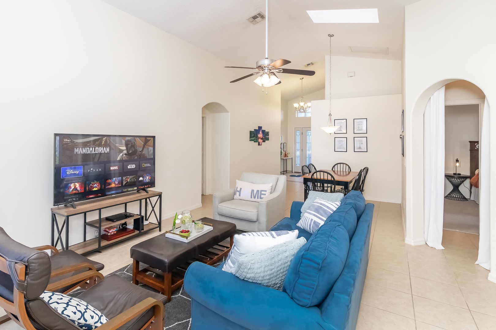 Living room features a SmartTV