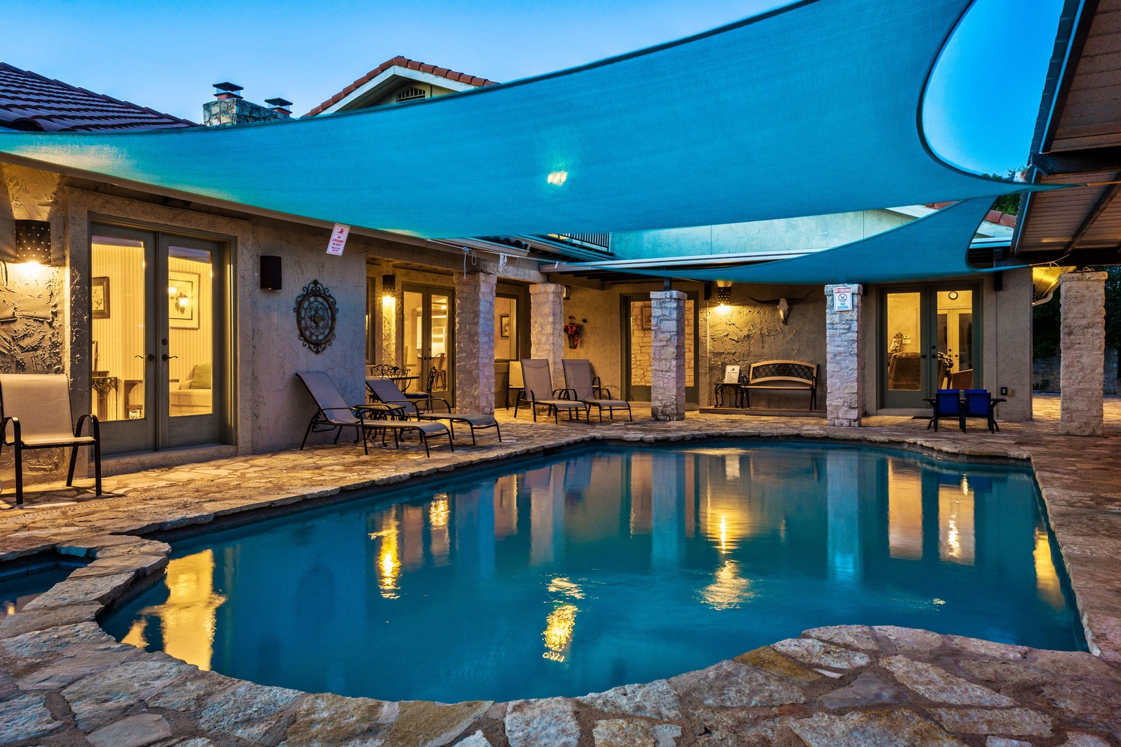 Private instagrammable pool for your friends and family to enjoy!