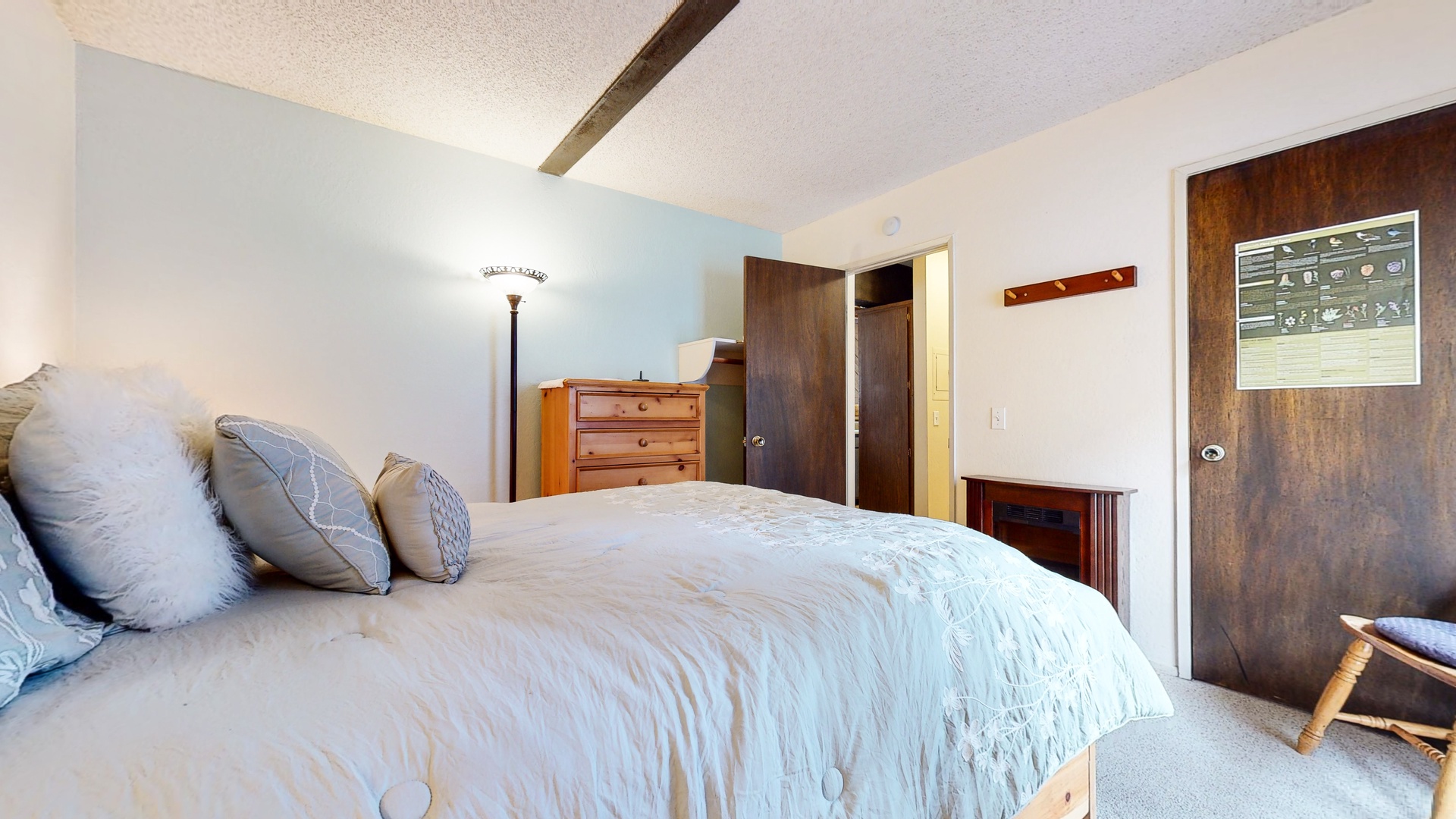 Bedroom #1 with Queen bed