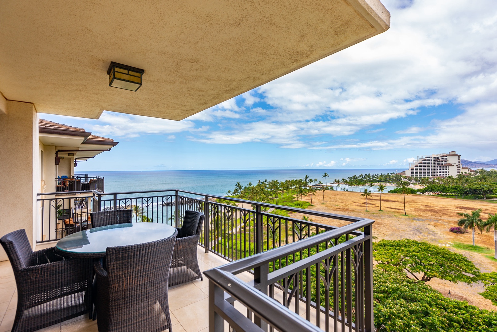 Spectacular views from your balcony