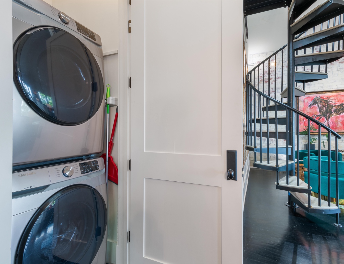 Laundry closet