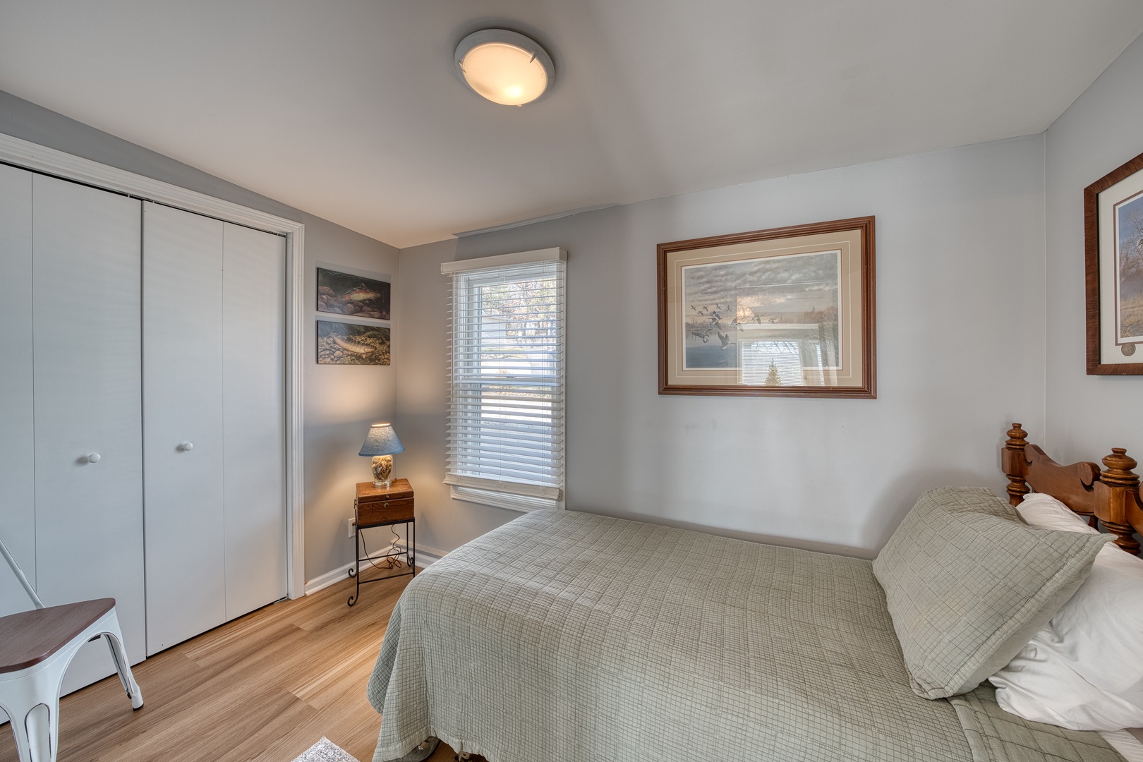 The final bedroom sanctuary includes a cozy twin bed