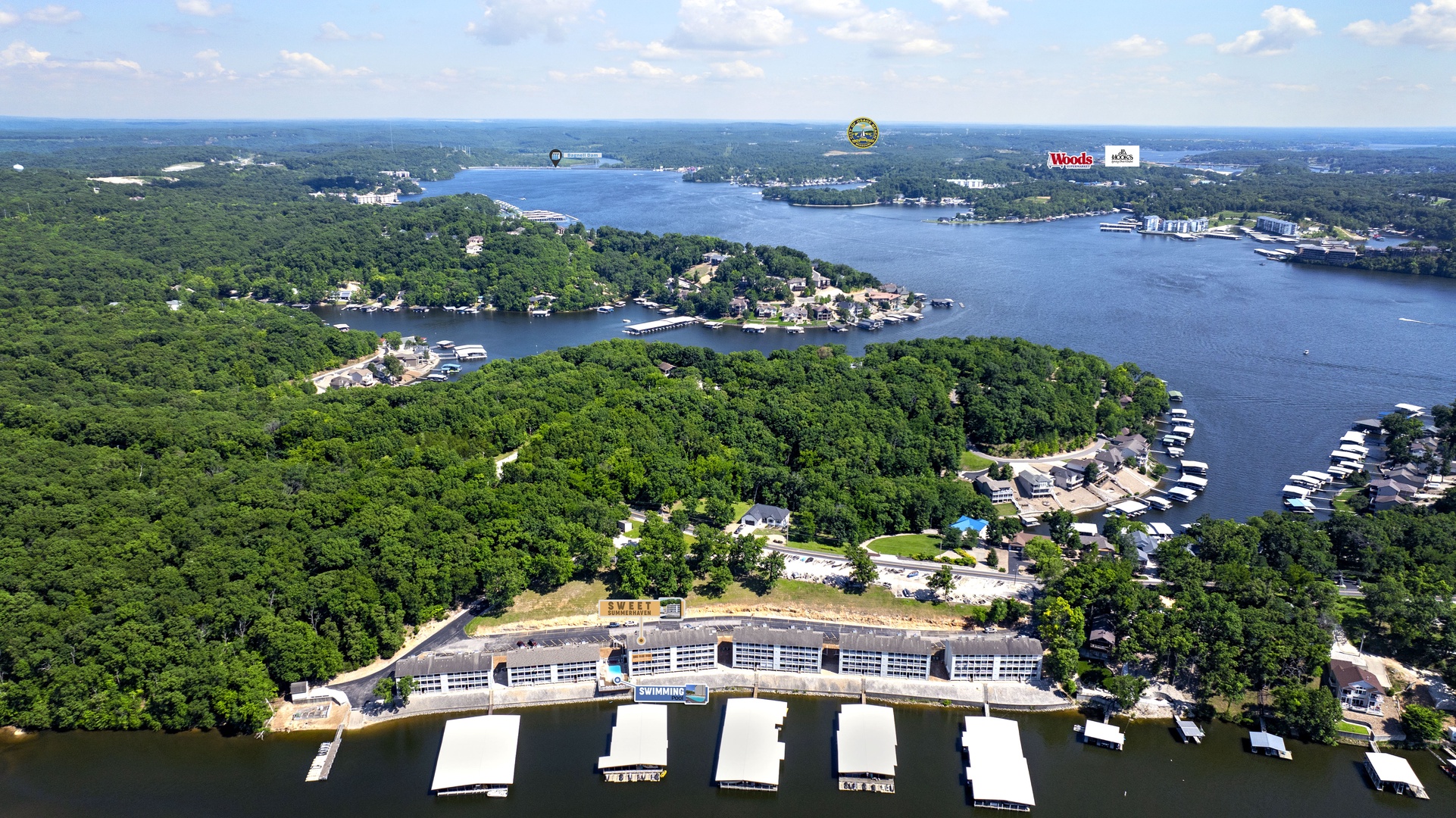 Not far from Osage beach and Bagnal Dam