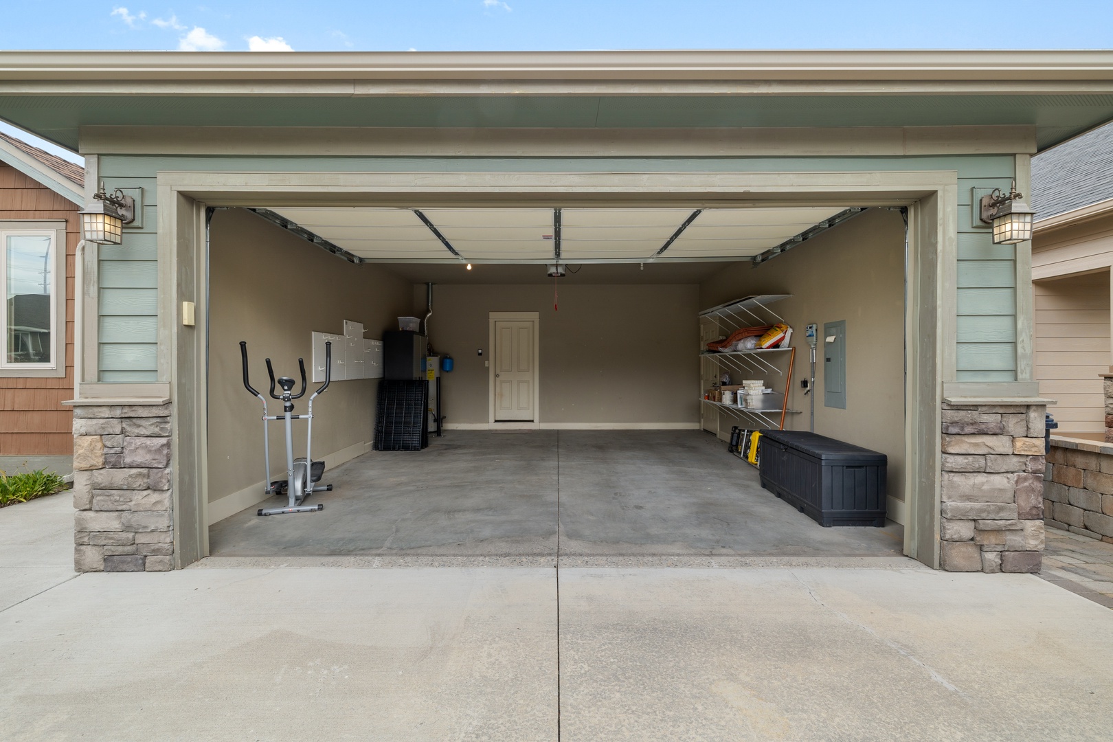 This home offers parking for up to 3 vehicles between the driveway & garage