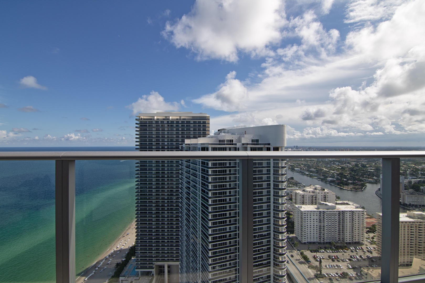 Enjoy dazzling ocean views from your very own private balcony