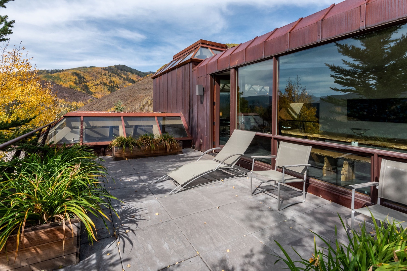 Step outside into the fresh air or take a snooze on the second-level deck