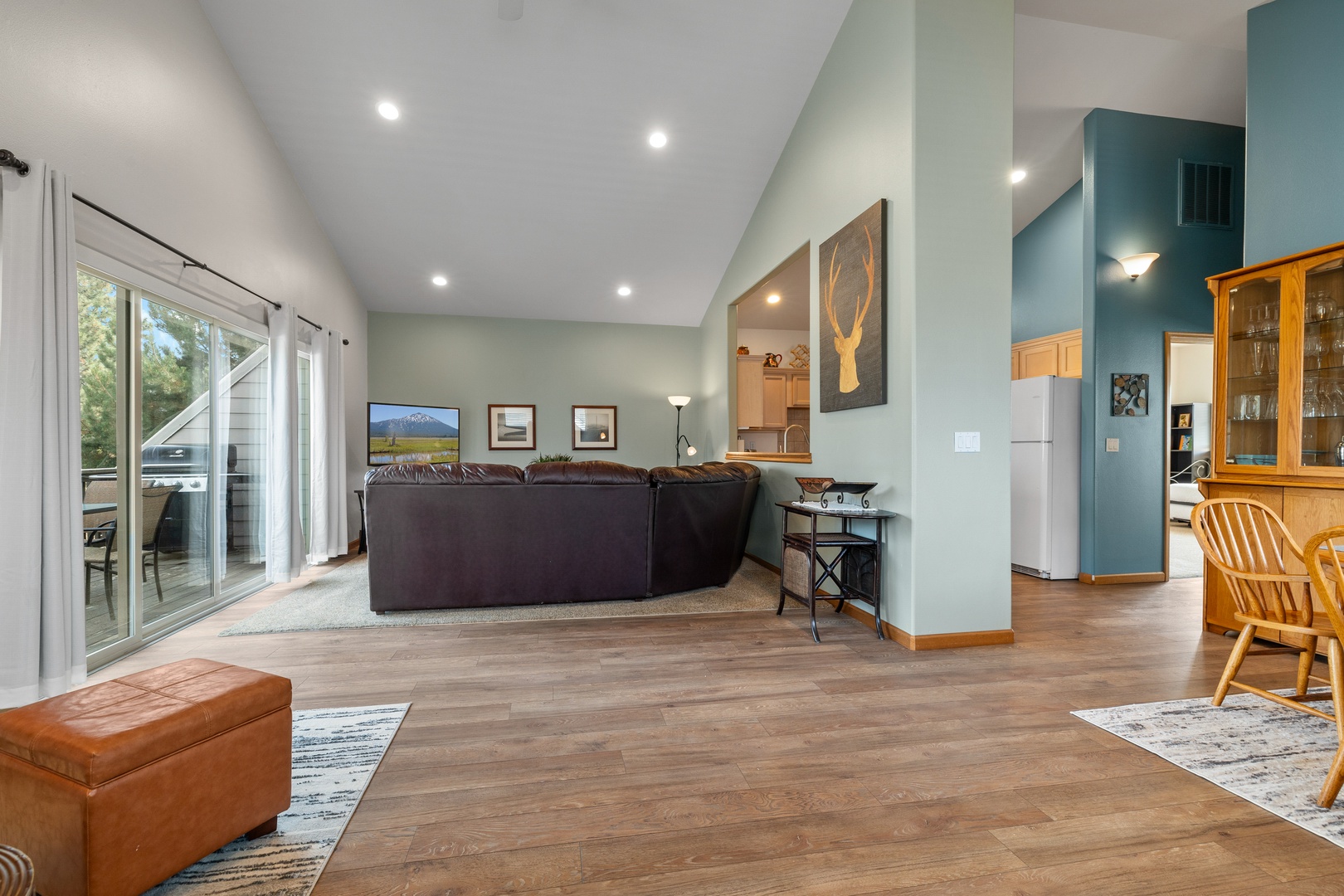 Enjoy the breezy, open layout in the main living room area