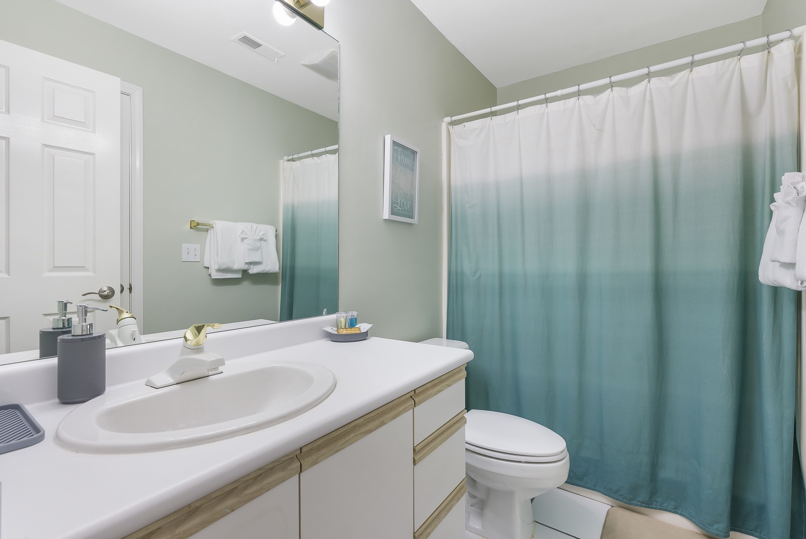 Bathroom #1 Shower/Tub Combo En-Suite & Guest Bath