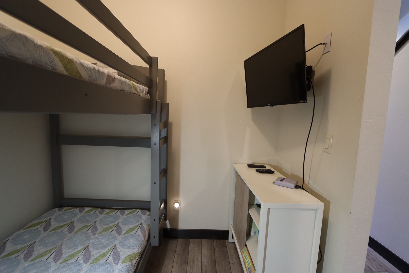 Bedroom #3 with bunk bed (twin over twin)
