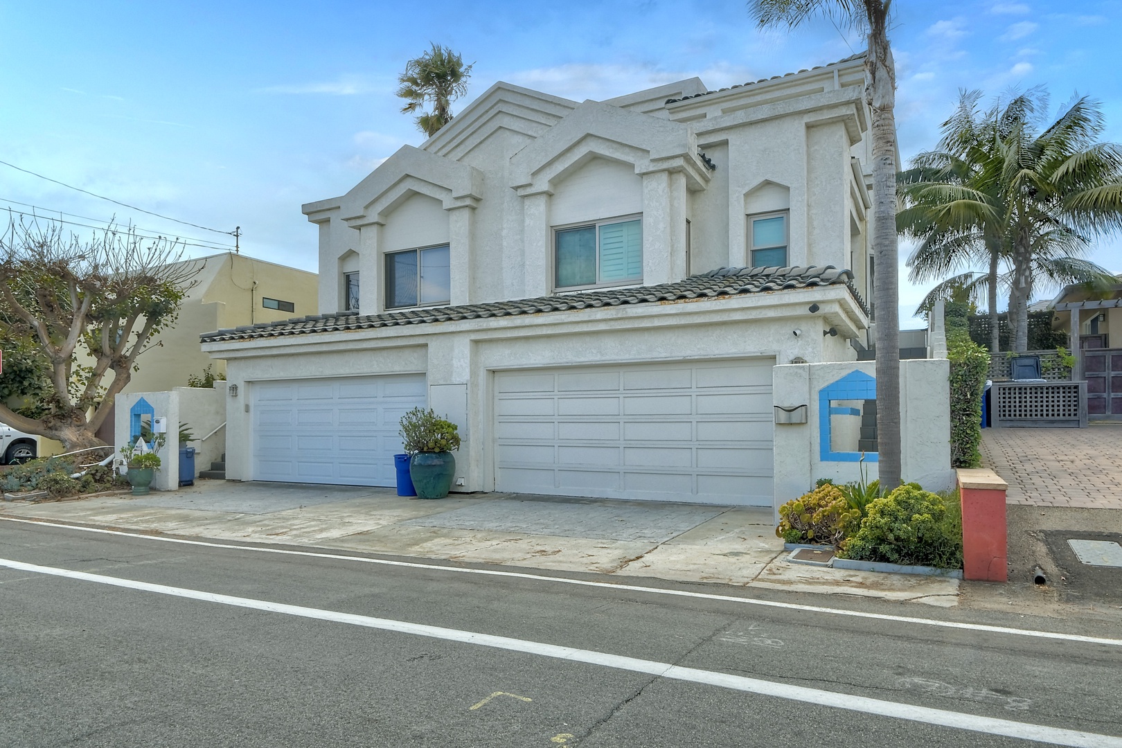 Parking available for up to 3 vehicles in the garage and driveway