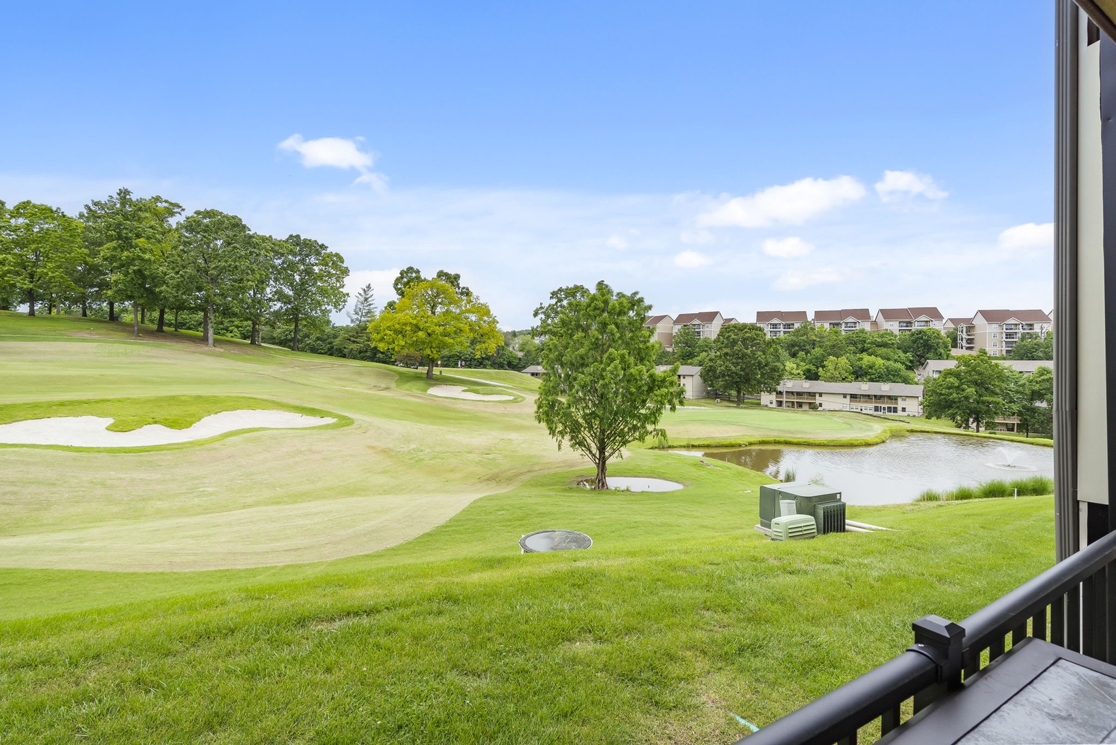 Step out onto the balcony & soak in the stunning views!