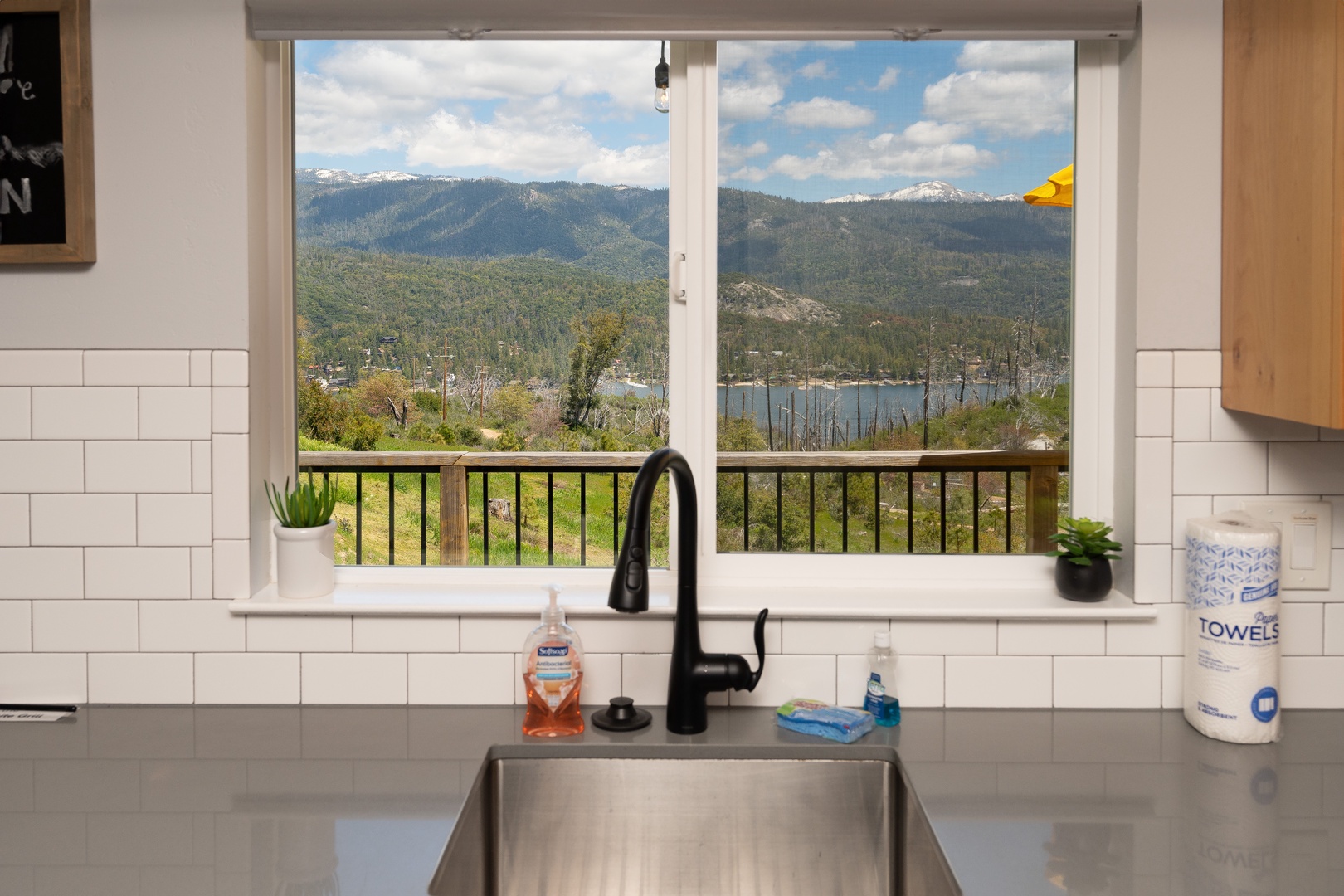 Sink with a view!