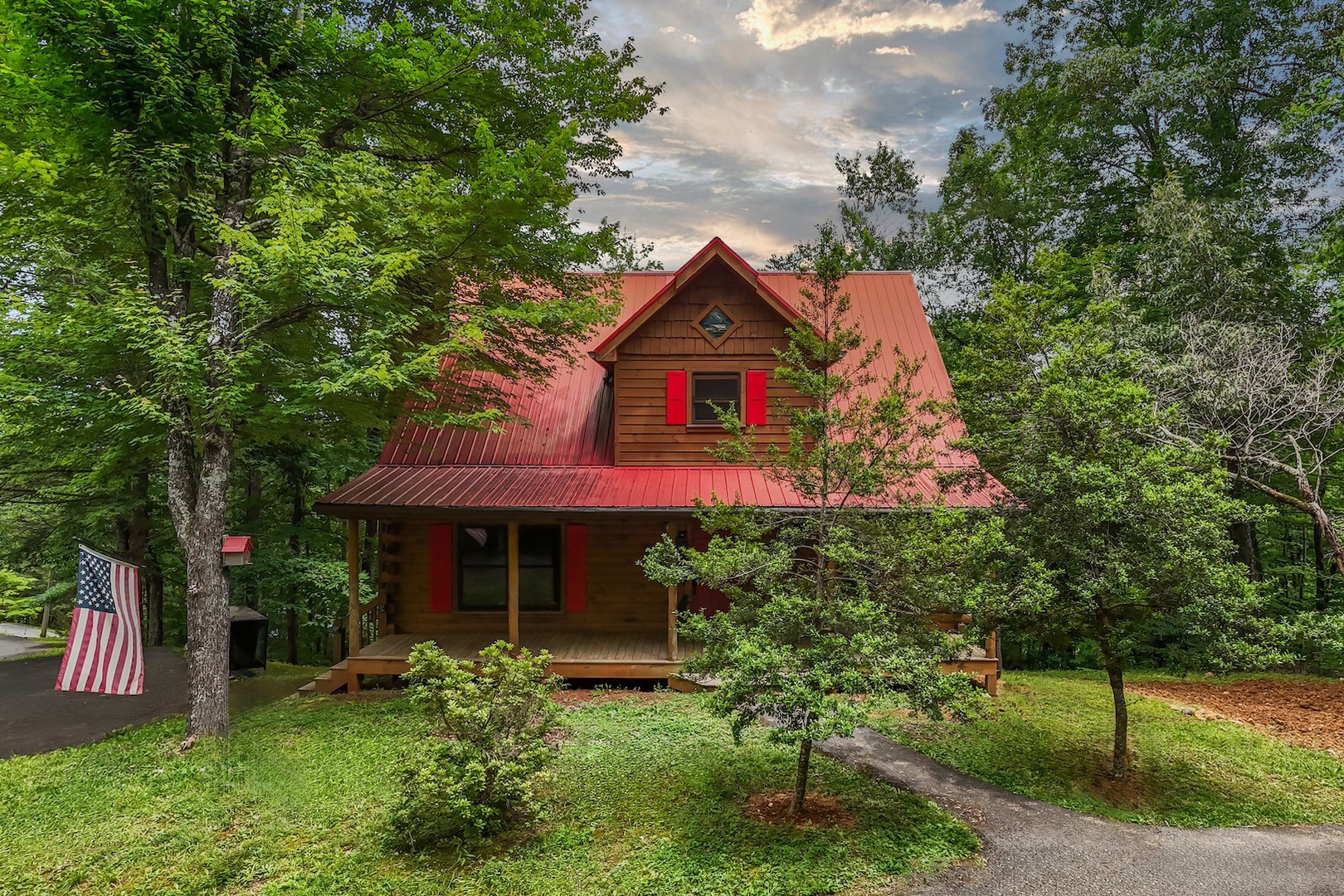 Welcome to Bear Haven Retreat nestled among lush trees for a perfect nature retreat