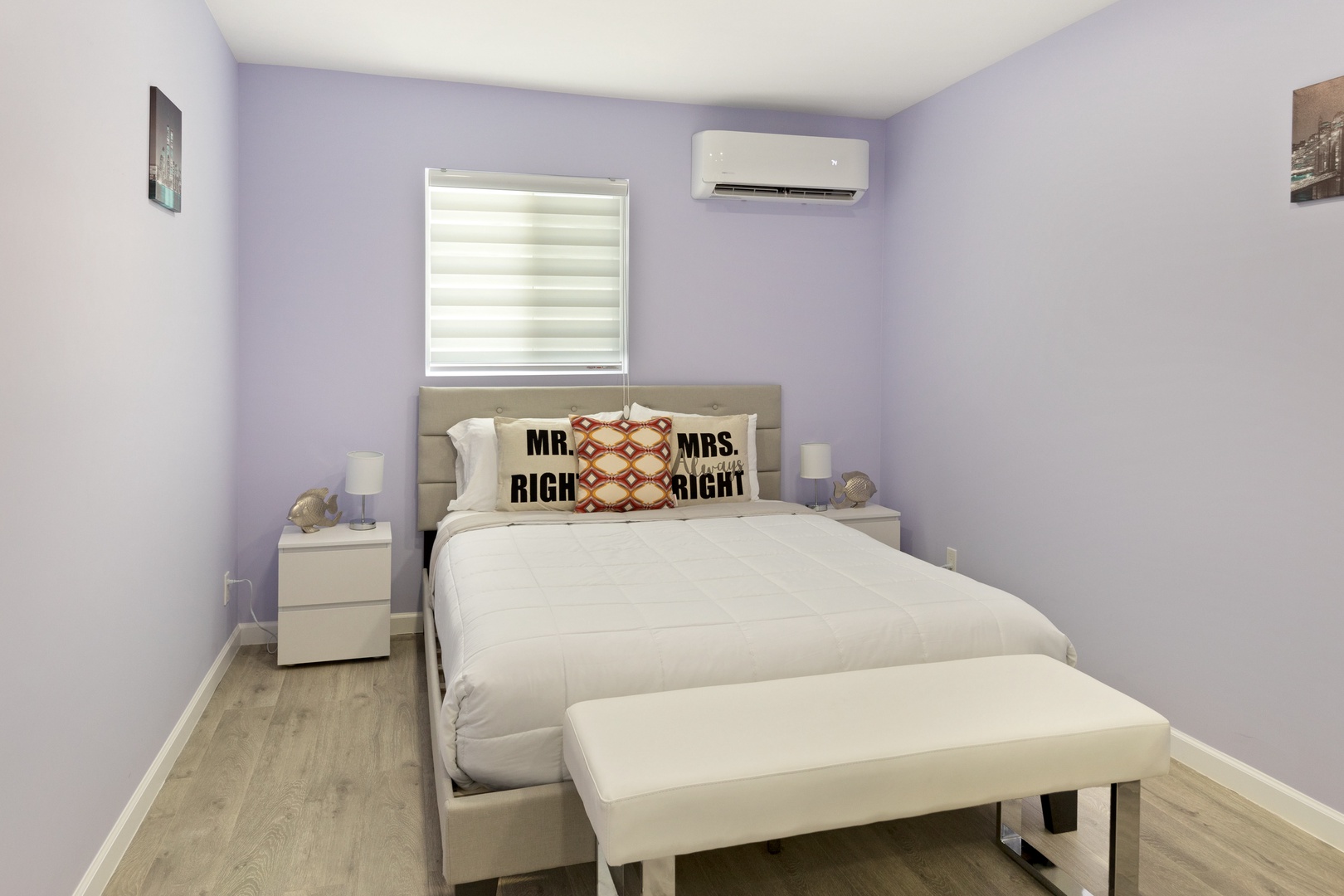 Casita Bedroom 2 with Queen bed and Twin Rollaway