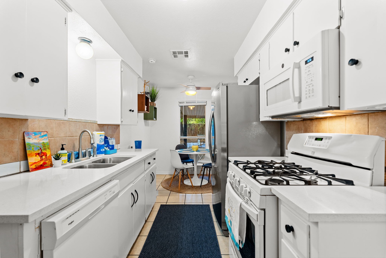 Whip up your favorite meals in the fully equipped kitchen