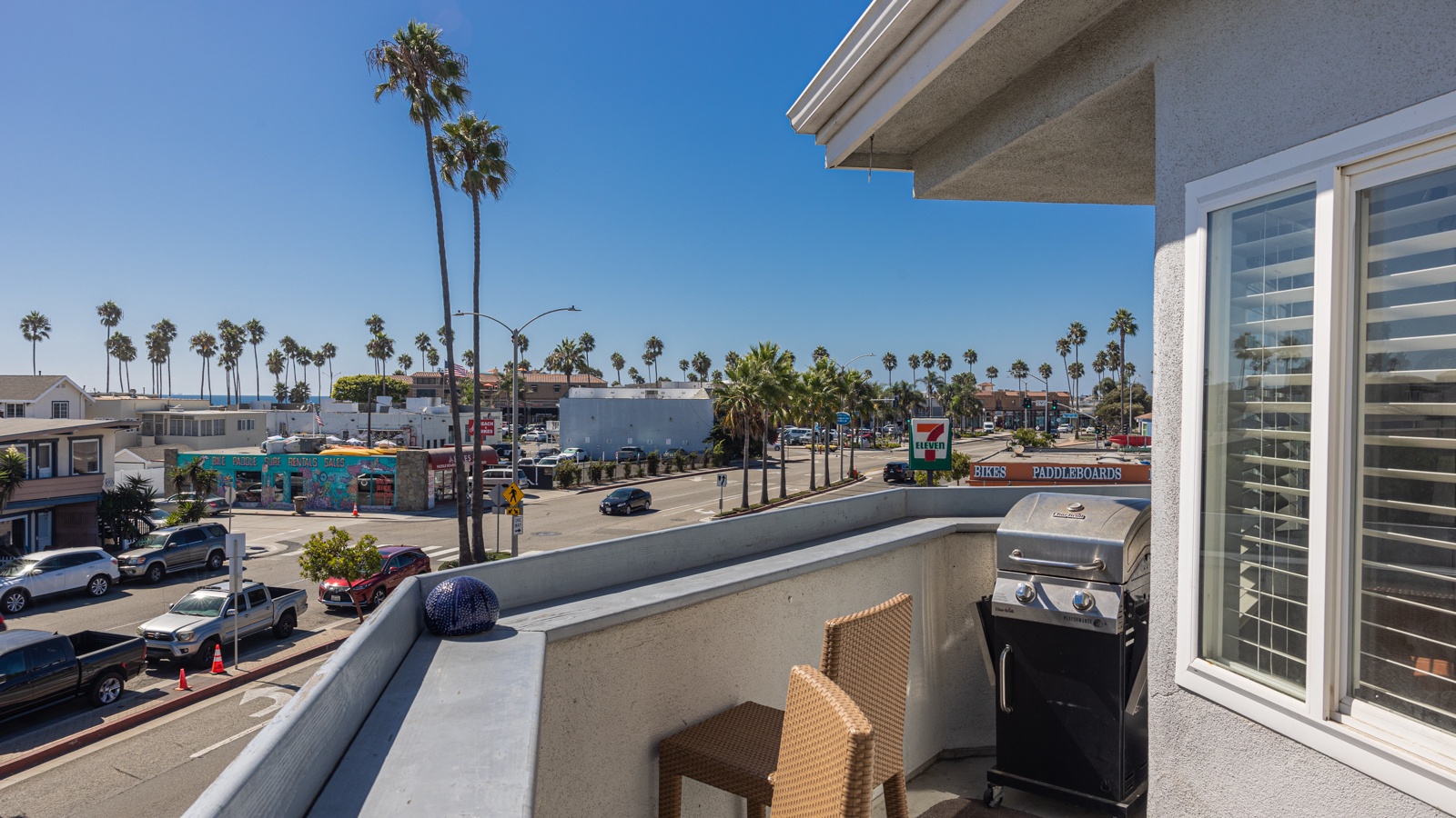 Lounge the day away with partial ocean views on the rooftop deck!