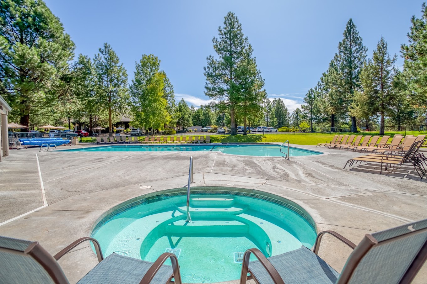 Resort Pool and Hot Tub