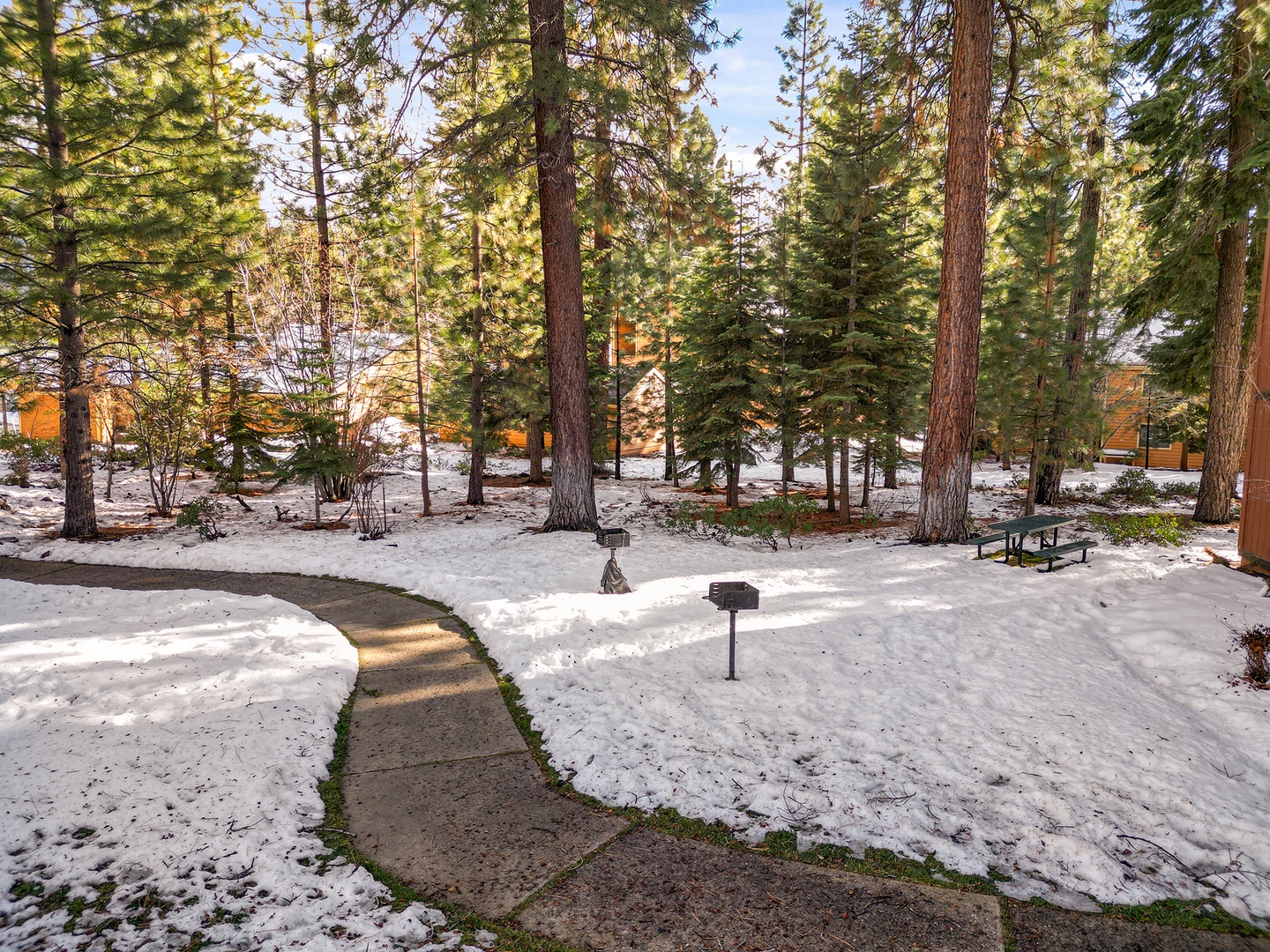 Walking paths at Sierra Pines Retreat