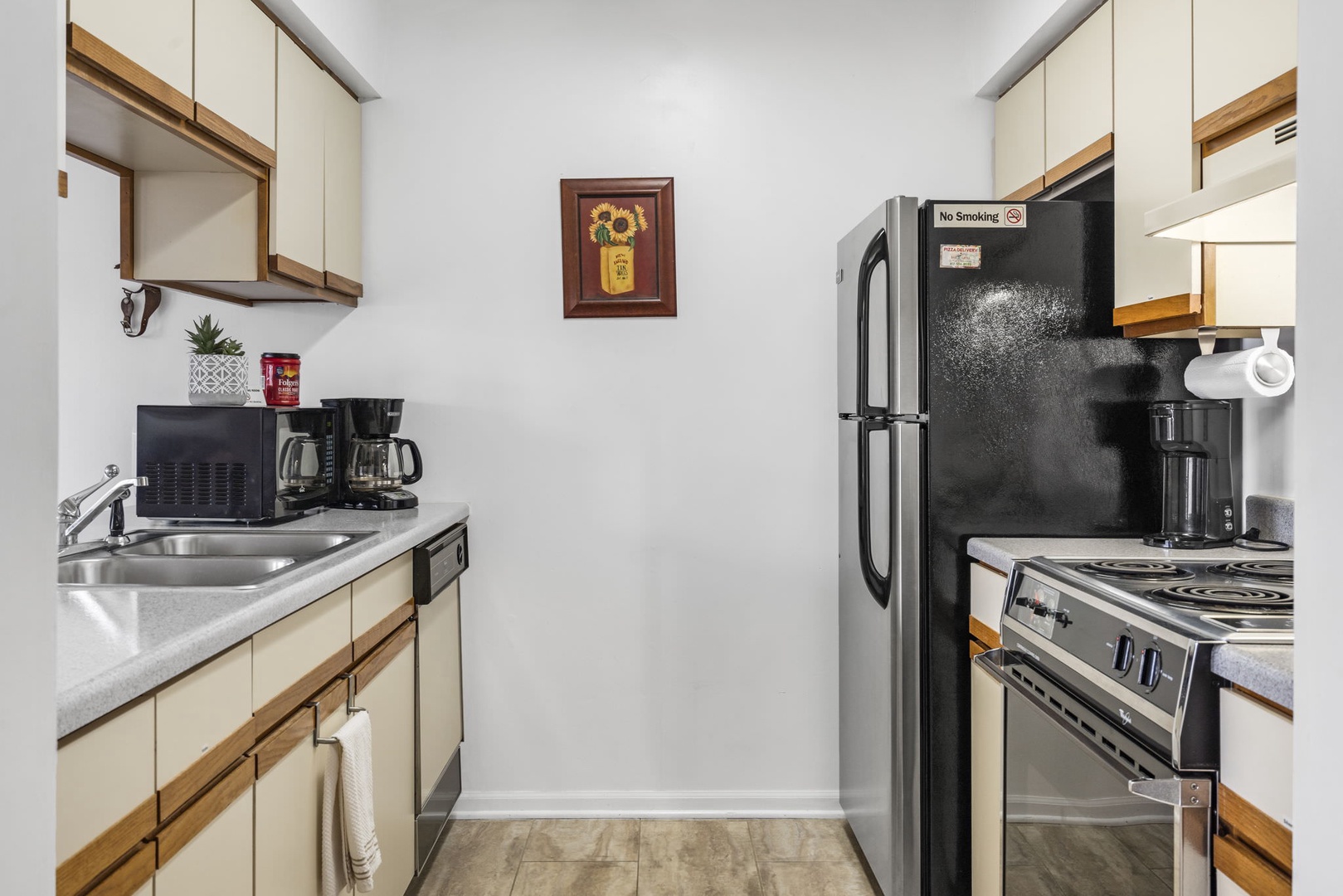 Fully equipped kitchen