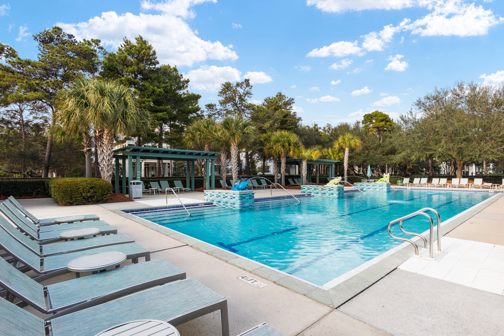 Watercolor Community Pool