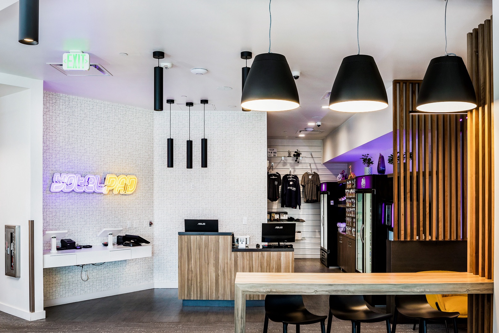 Yotelpad lobby