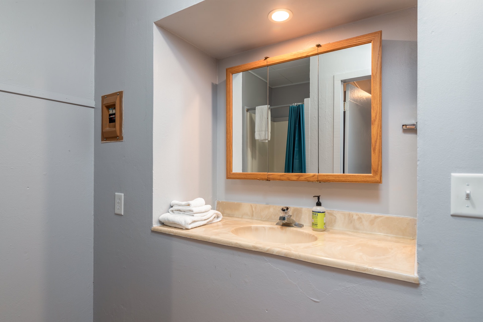 Bathroom #1 with Shower/Tub Combo