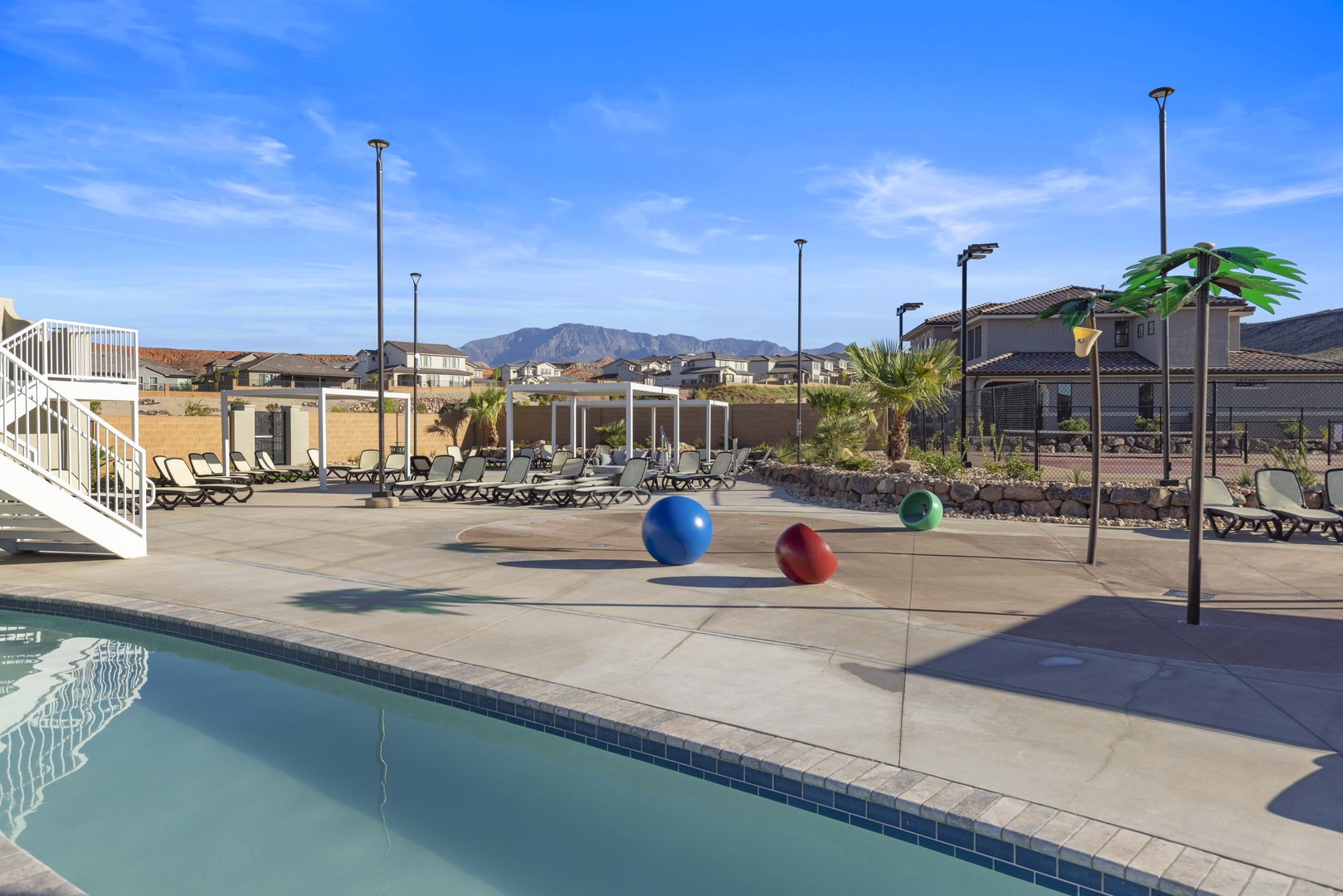 Splash pad for your little ones to enjoy