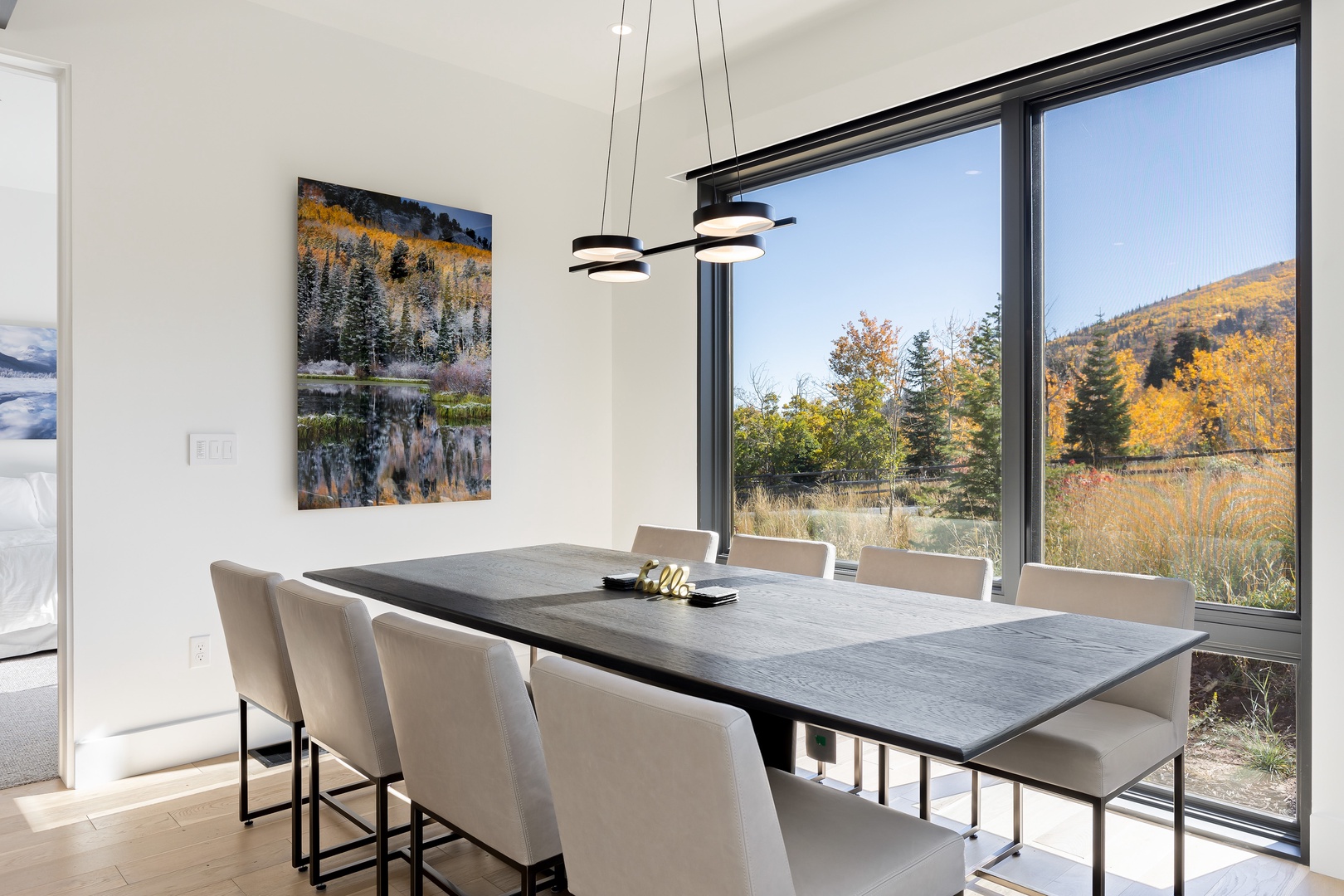 Dining Area w/ Lots of Natural Light and Stunning Views