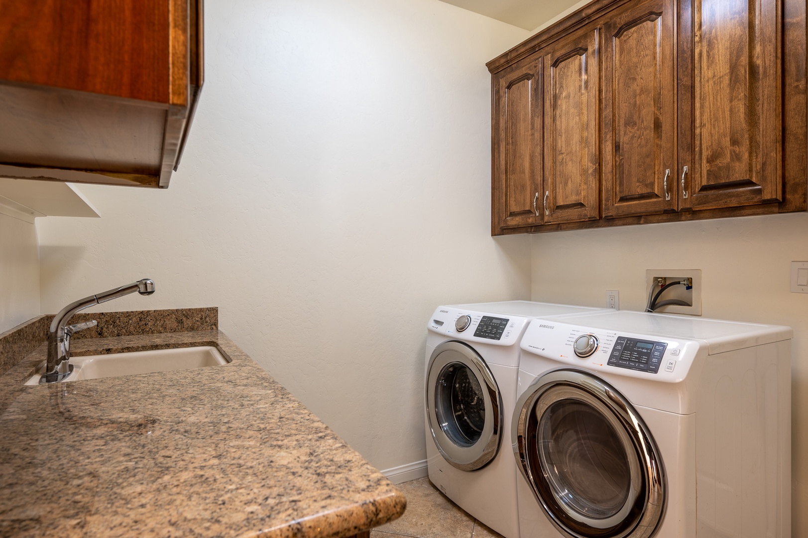 Washer and dryer included in the home for use during your stay