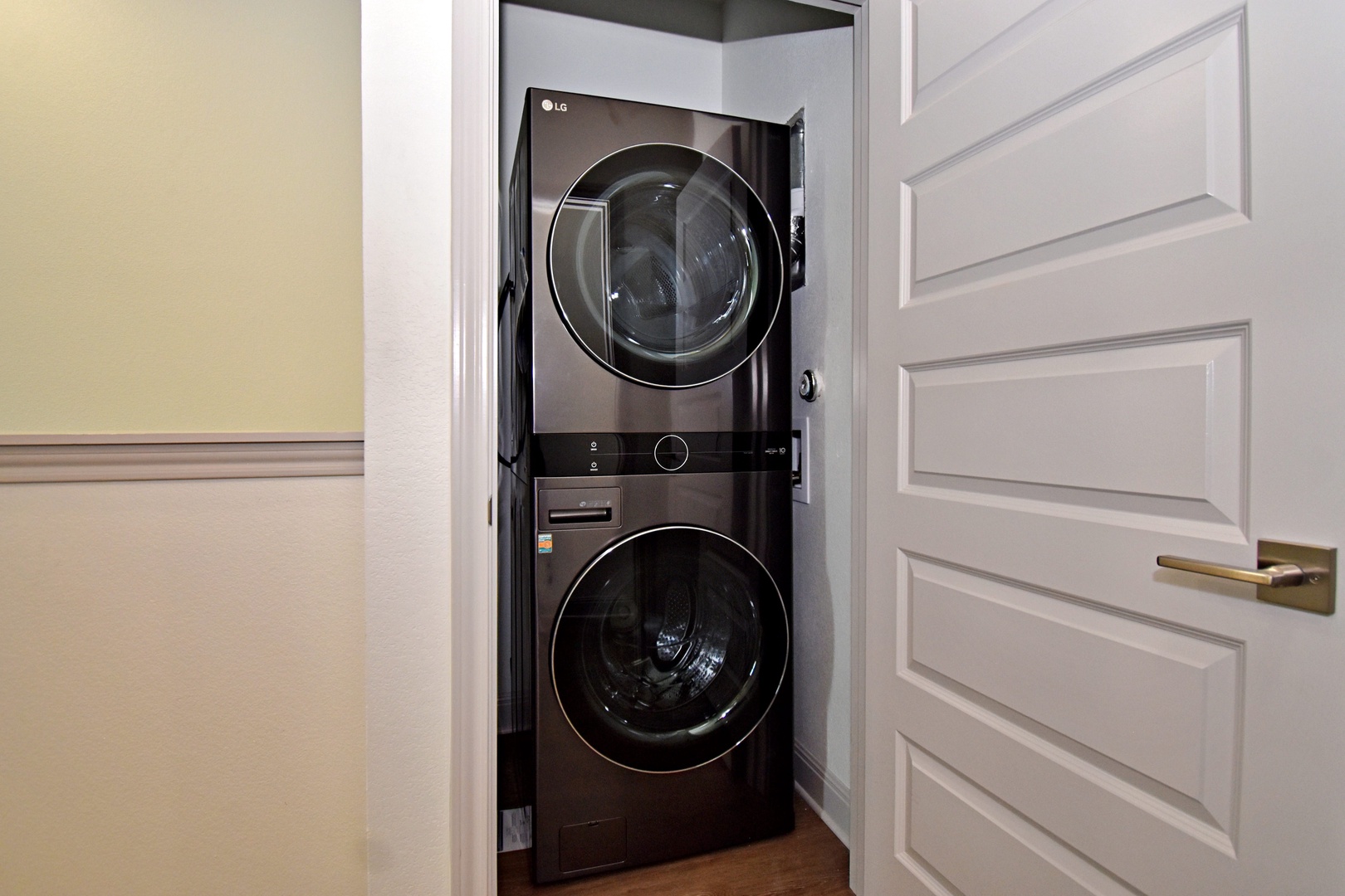 Laundry closet