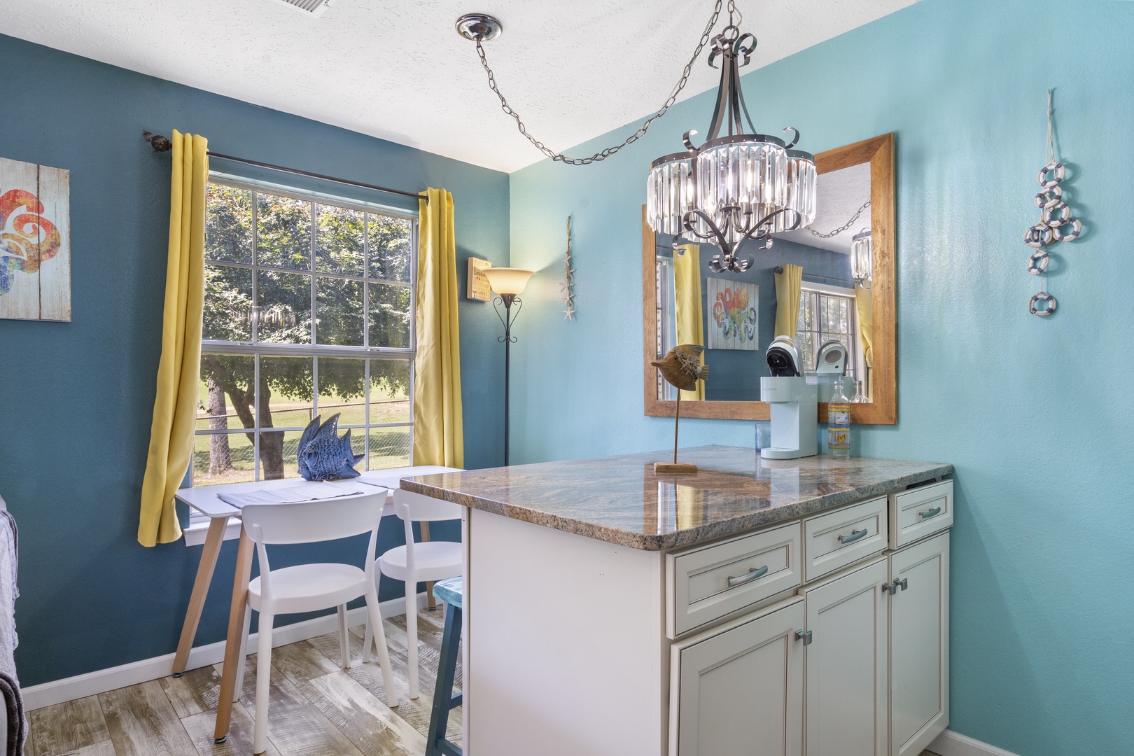 Kitchen with the little dining nook