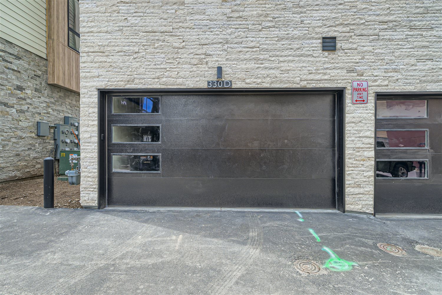 Garage Parking Exterior Back