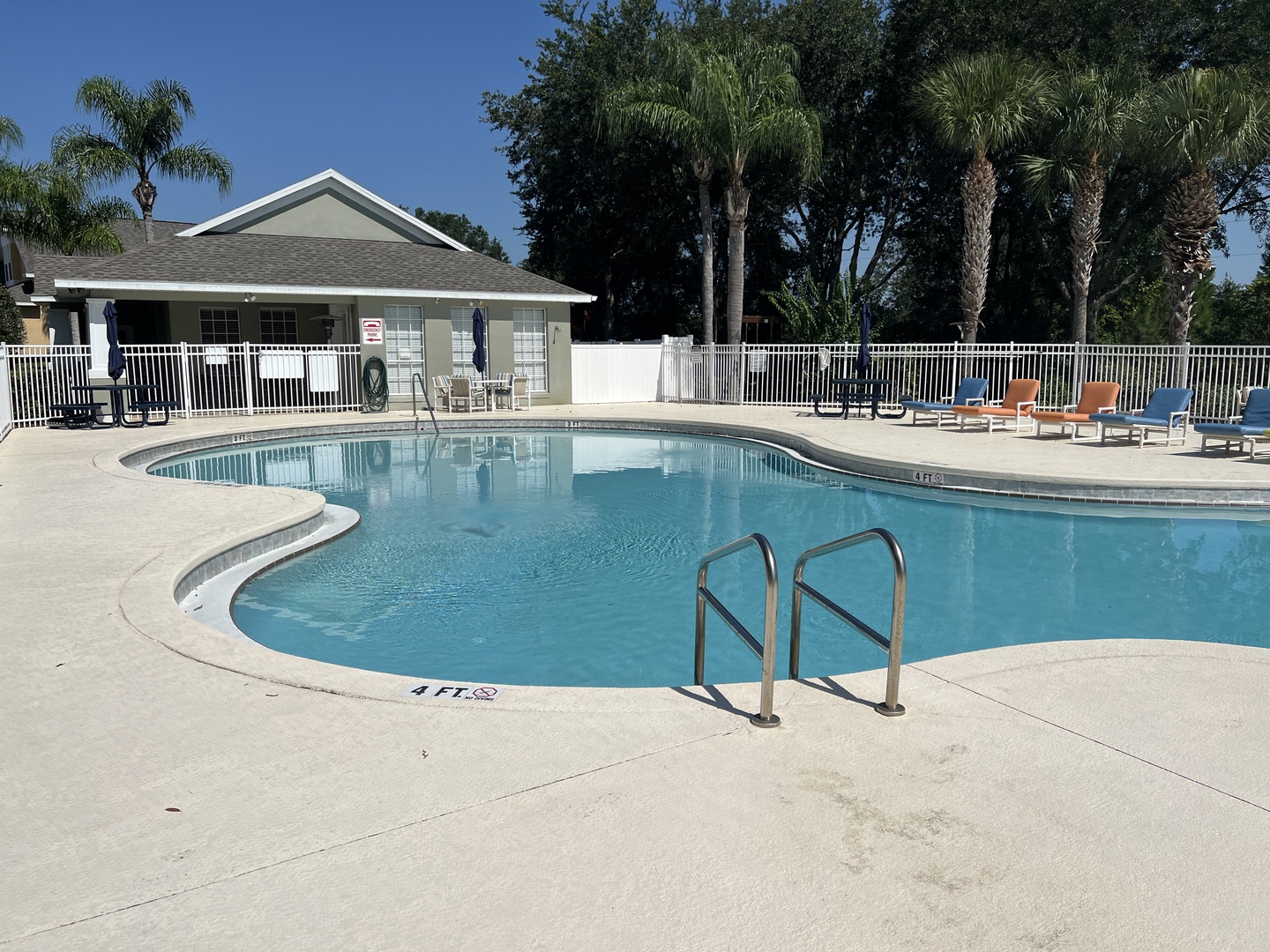 Community outdoor pool