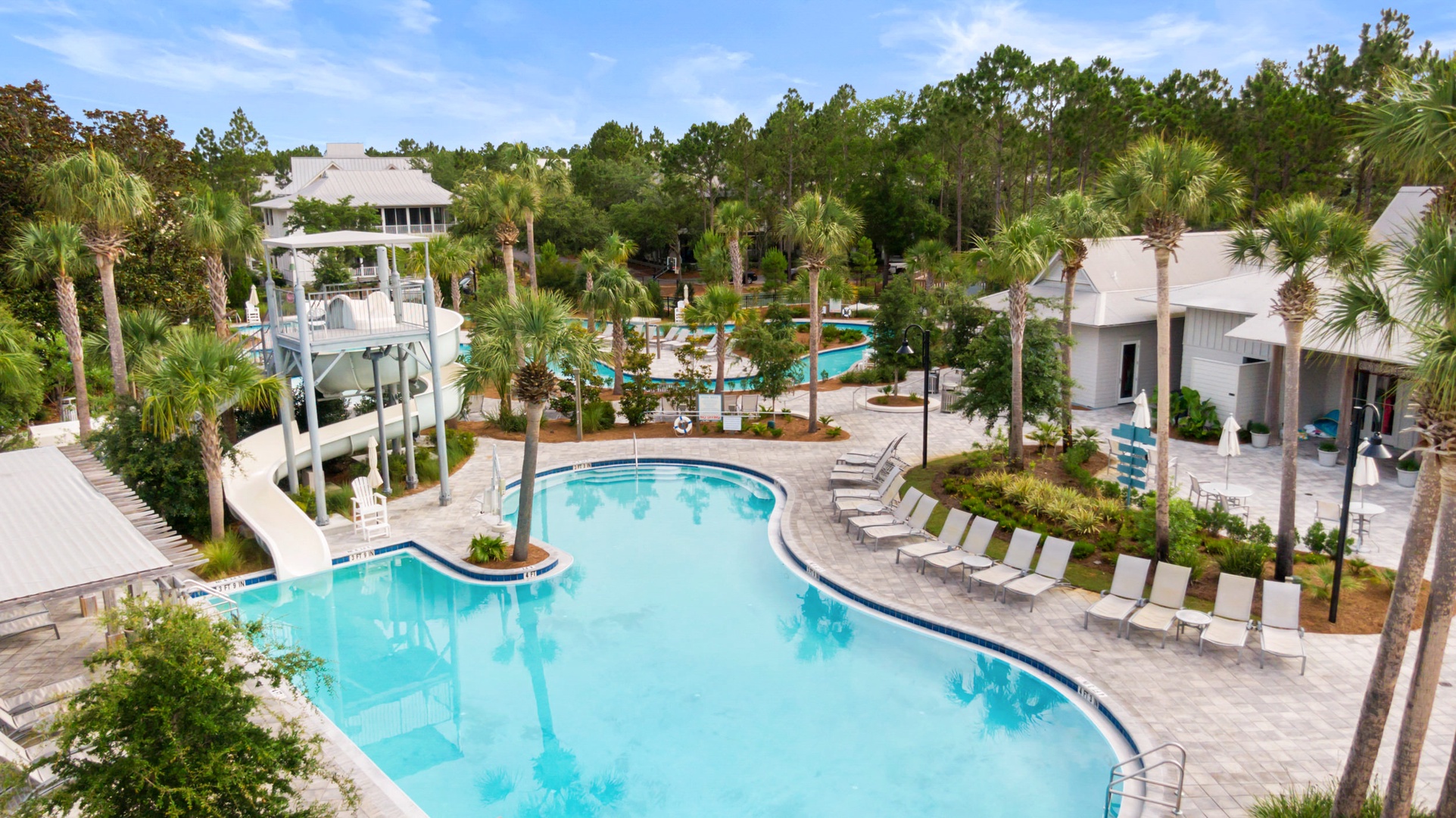 Watercolor Community Pool