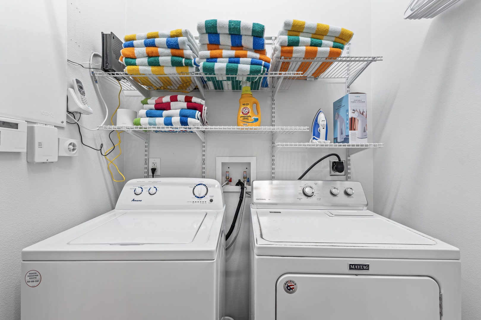 Laundry closet