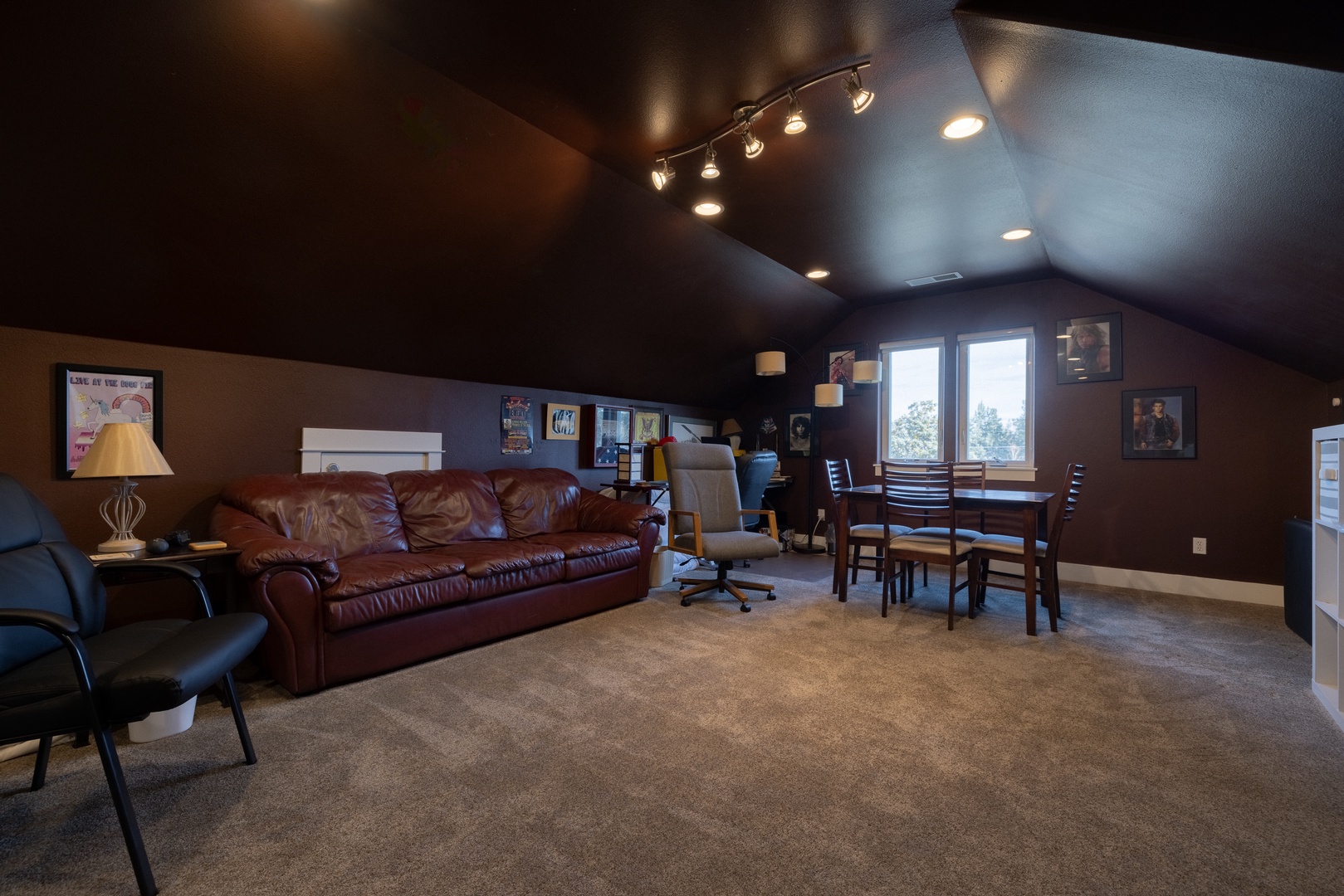 Movie theater and game room