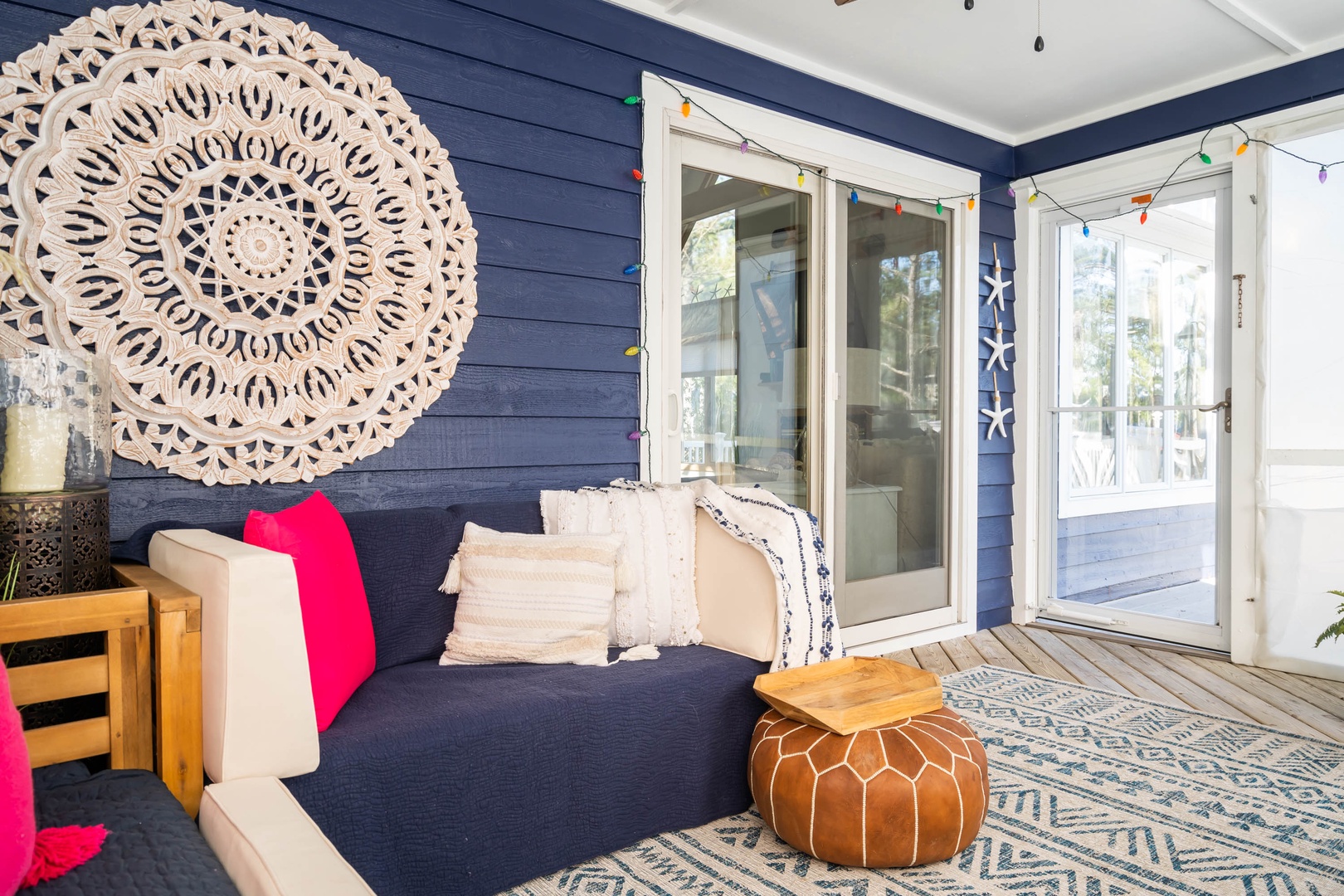 Beautiful screened in porch