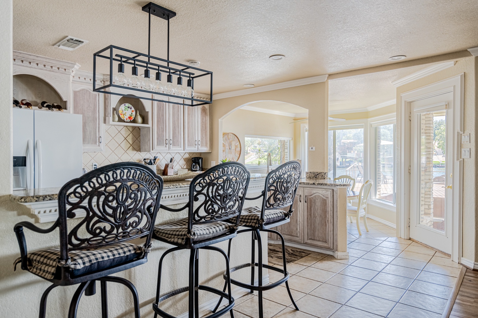 Bar stool seating
