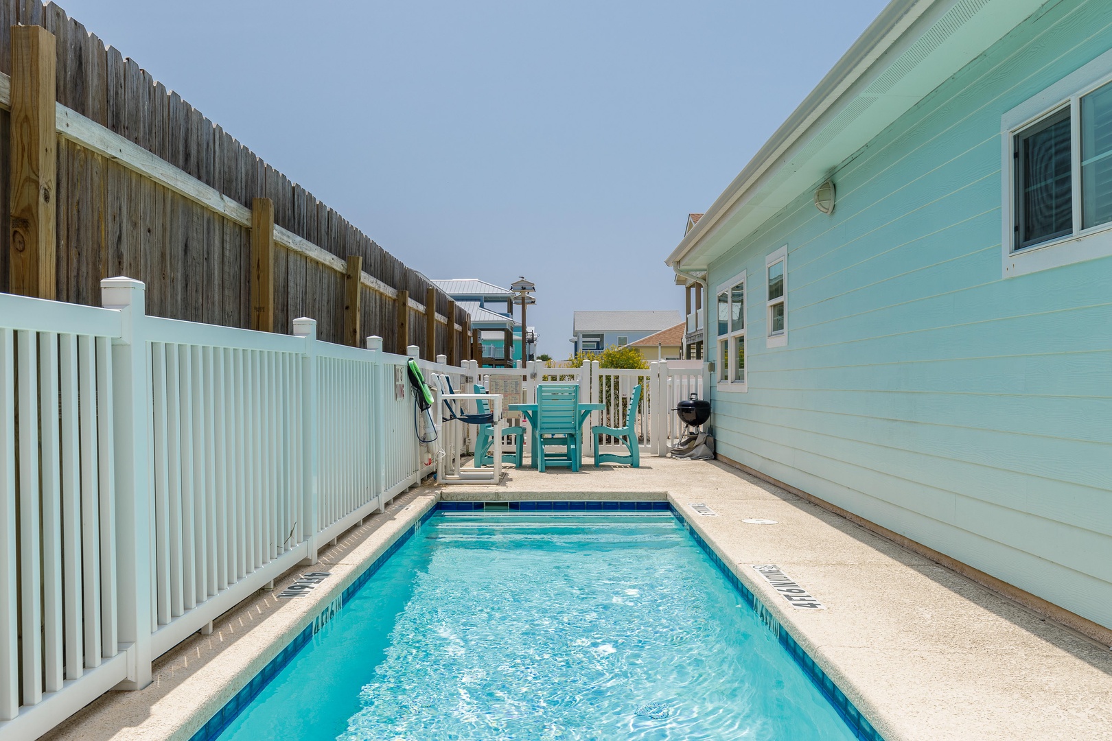 Steps right from the home to the  community pool