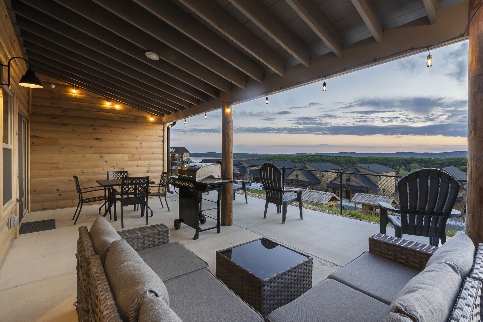 Step out onto the patio & soak in the sweeping, stunning views