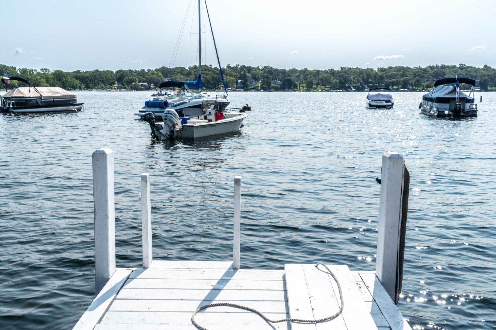 Anchor your thoughts and enjoy the calm at the dock