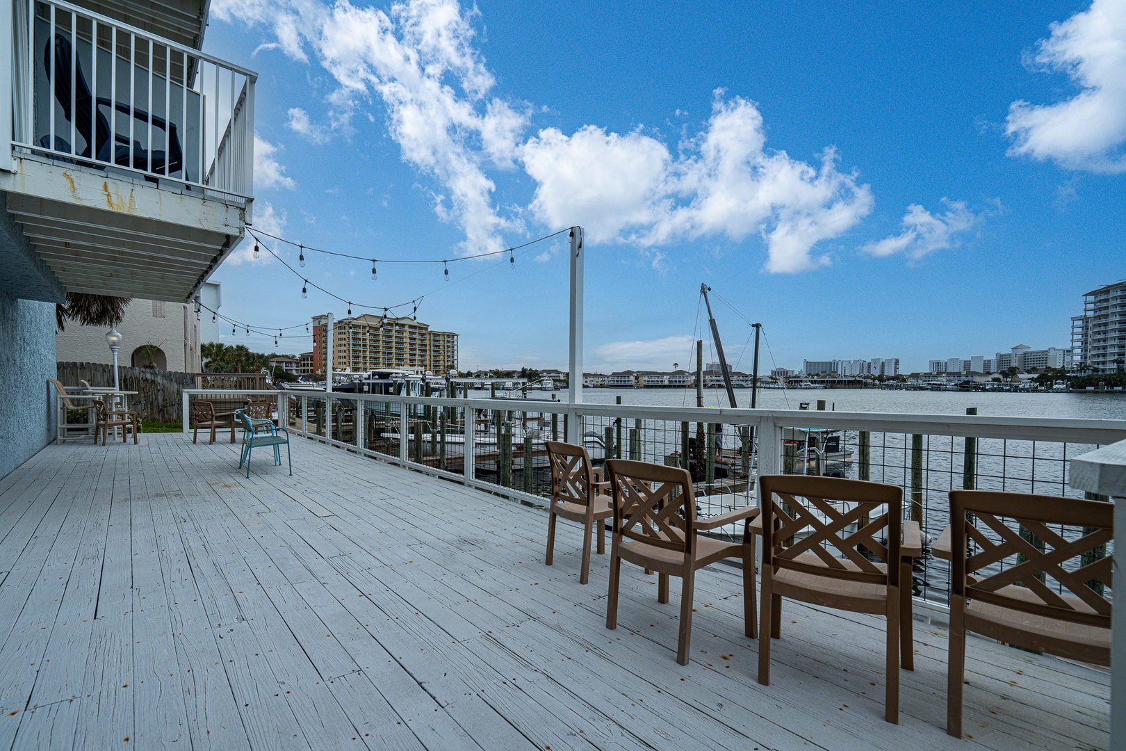 Kick back & relax with fabulous harbor views!