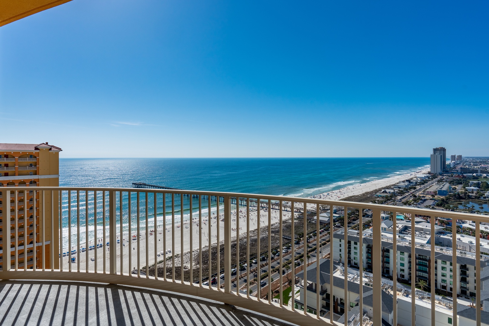 Stunning ocean views from your own personal balcony